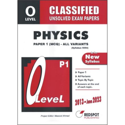 Picture of O Level Classified Physics P1 (All Variants)