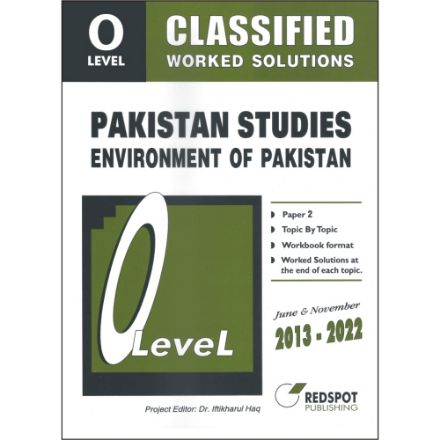 Picture of O Level Classified Pakistan Studies (Environment of Pakistan) P2