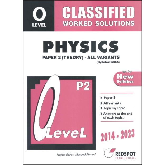 Picture of O Level Classified Physics P2 (All Variants)