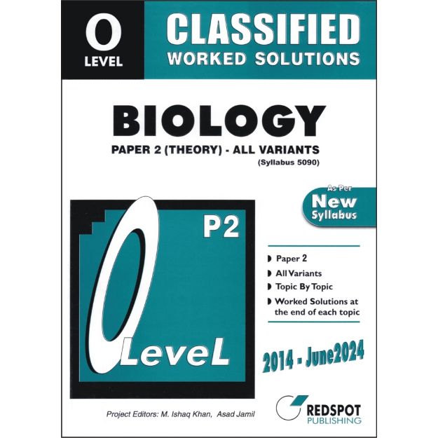 Picture of O Level Classified Biology P2 (All Variants)