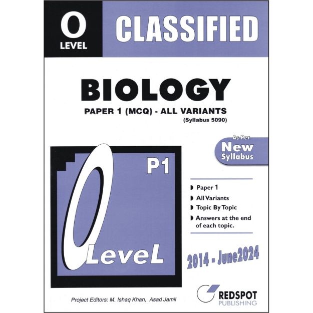 Picture of O Level Classified Biology P1 (All Variants)