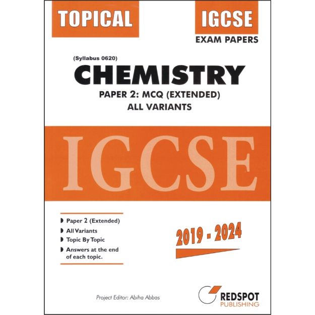 Picture of IGCSE Chemistry 0620, P2, MCQ (Topical)  All Variants