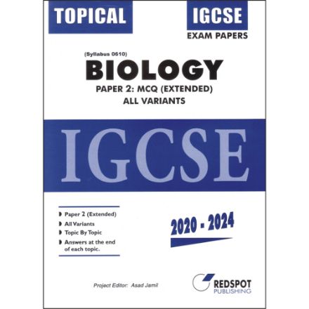 Picture of IGCSE Biology 0610, P2,  MCQ (Topical)  All Variants