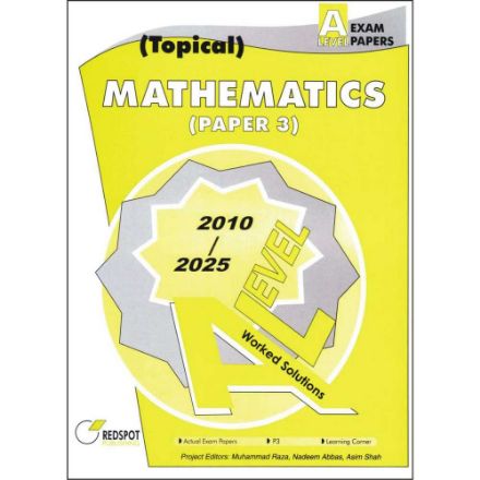 Picture of A Level Mathematics (9709), Paper 3  (Topical)