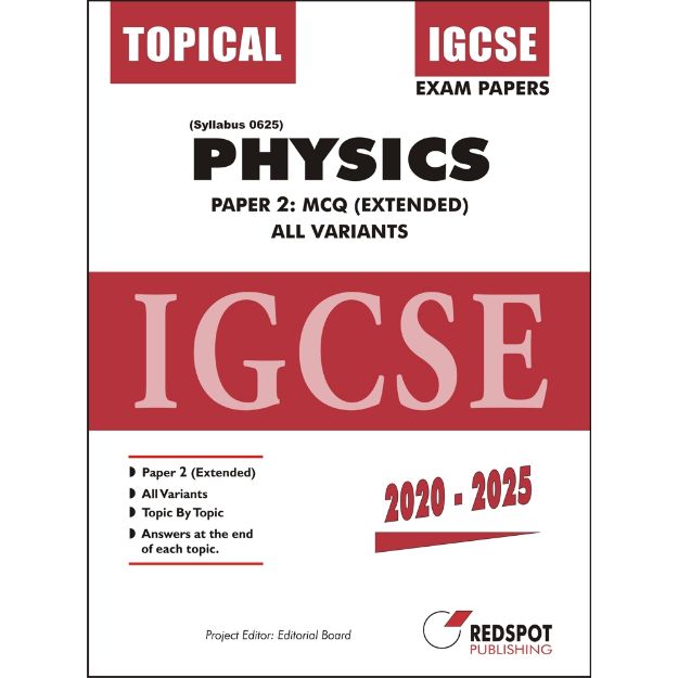 Picture of IGCSE Physics 0625, P2,  MCQ (Topical). All Variants